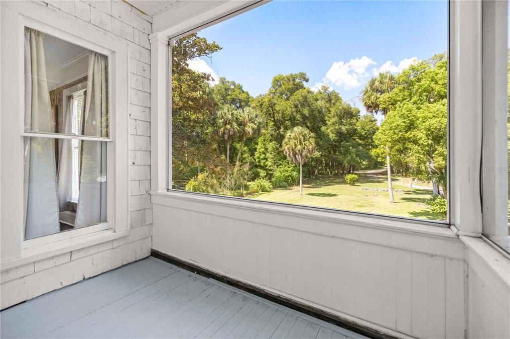 Balcony, Second Story