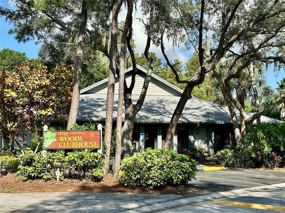 Clubhouse with indoor heated pool