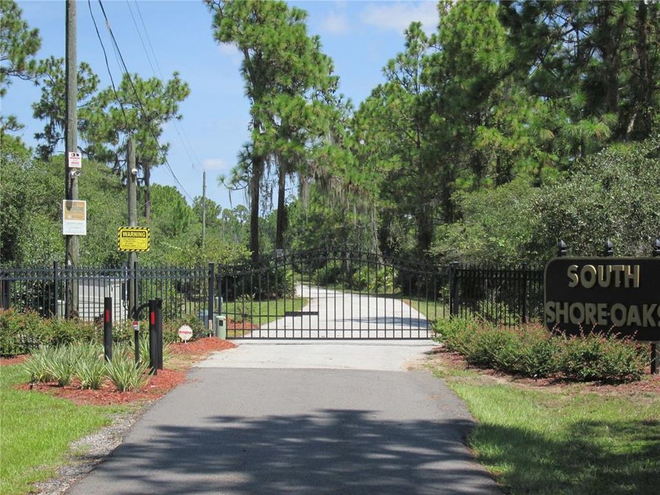 GATED ENTRANCE