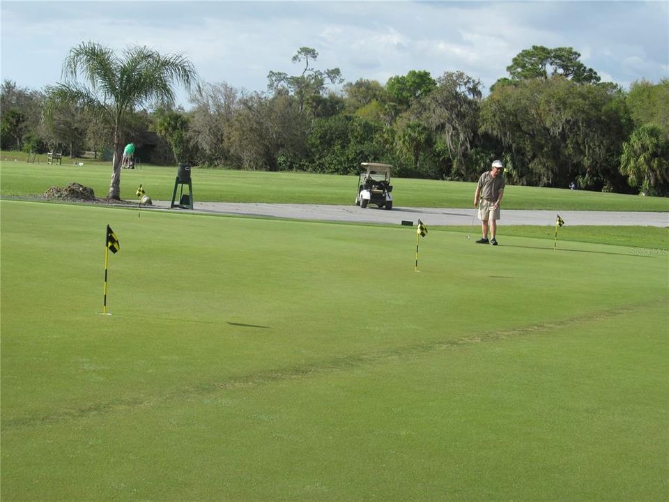 TARA PRESERVE'S PUTTING GREEN