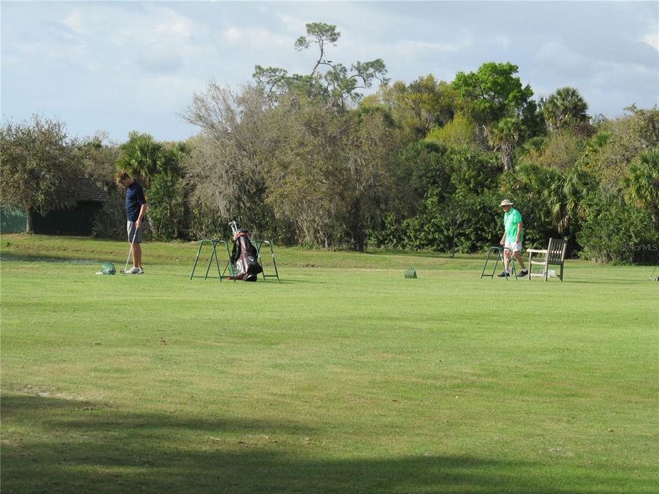 AQUA DRIVING RANGE AT THE PRESERVE