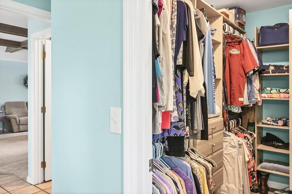 Primary Bedroom Walk-in Closet