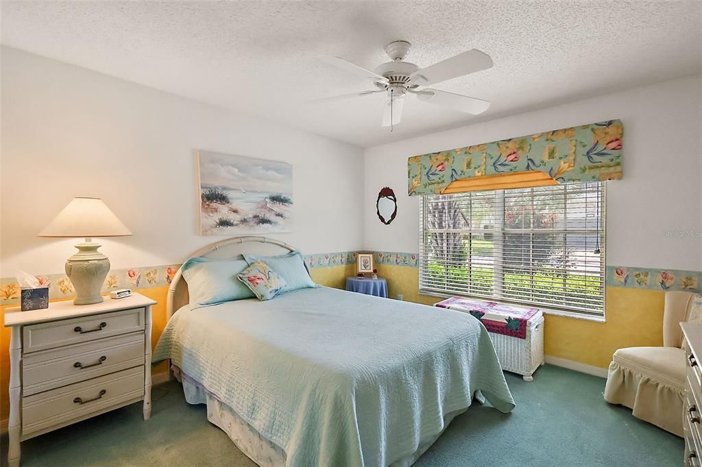 Guest Room with a large closet.