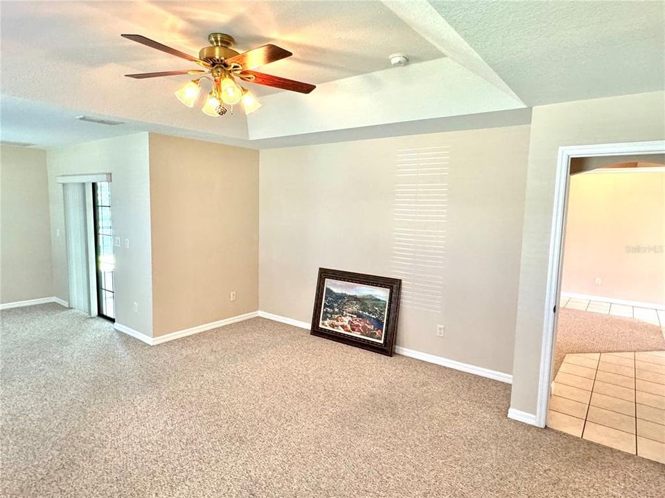 Primary Bedroom, Tray Ceilings