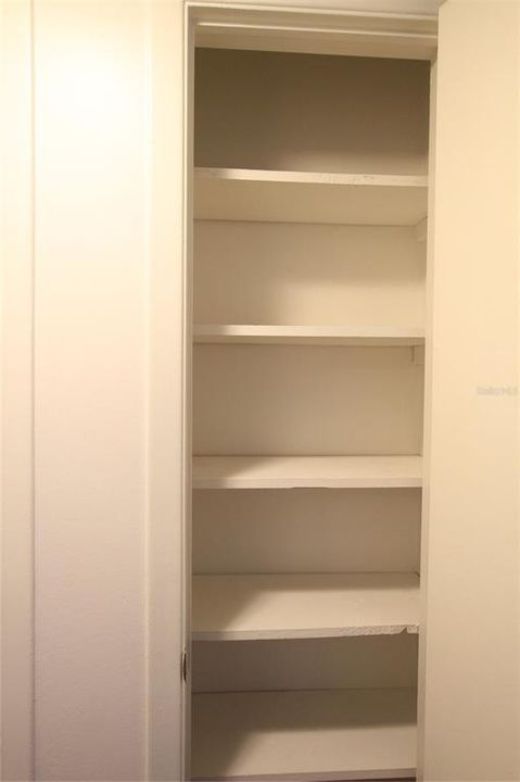 Linen closet