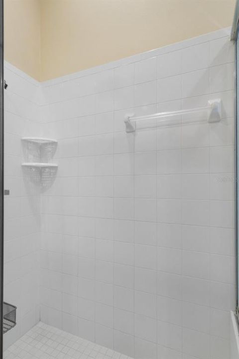 The Step-In Shower in the Master Bedroom is Very Spacious