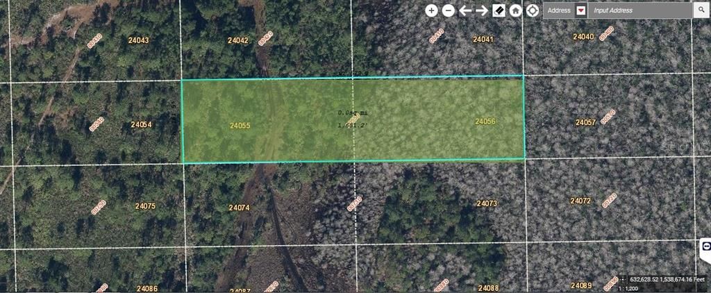 На продажу: $99,000 (2.56 acres)