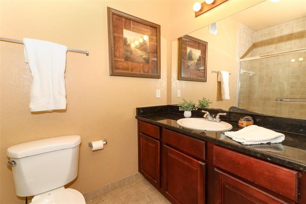 In-Suite Bathroom with Shower only