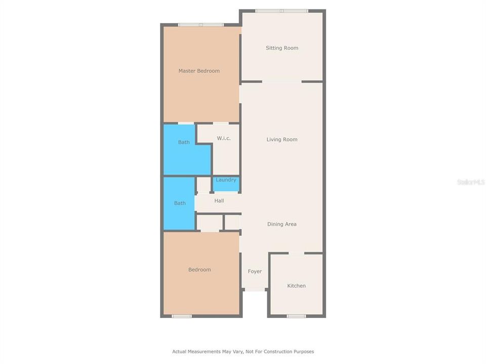 Active With Contract: $115,000 (2 beds, 2 baths, 1135 Square Feet)