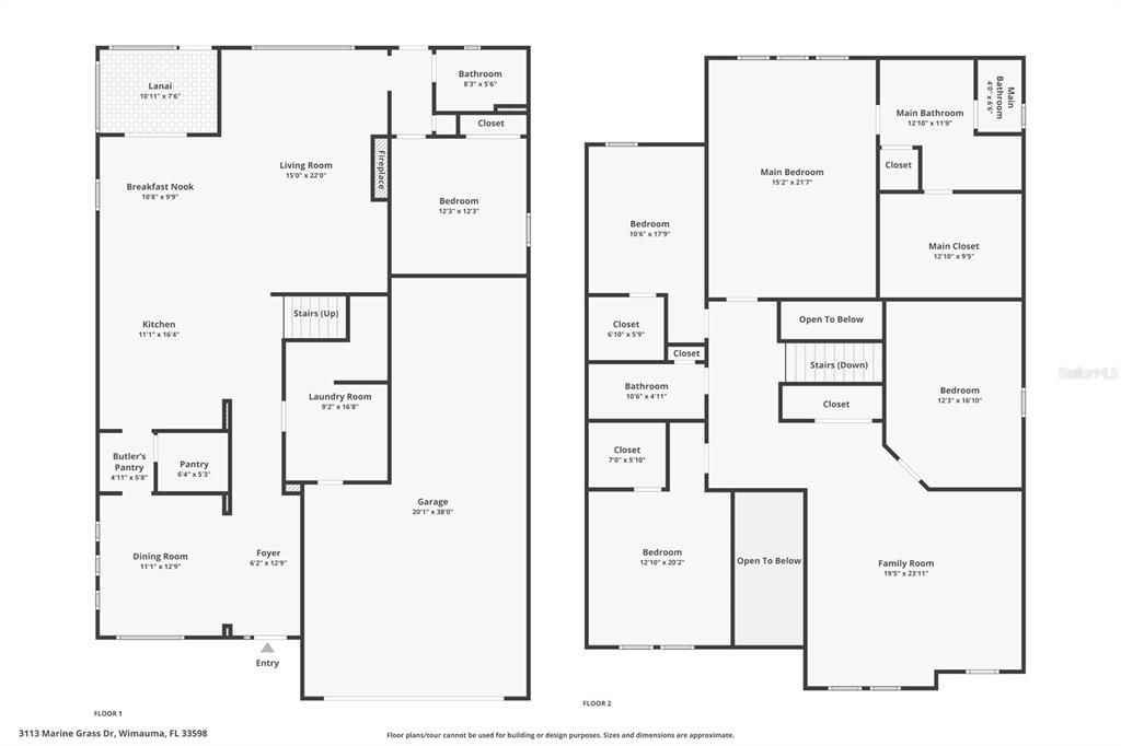 На продажу: $609,000 (5 спален, 3 ванн, 3566 Квадратных фут)