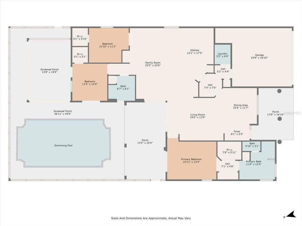 Activo con contrato: $549,900 (3 camas, 2 baños, 2140 Pies cuadrados)