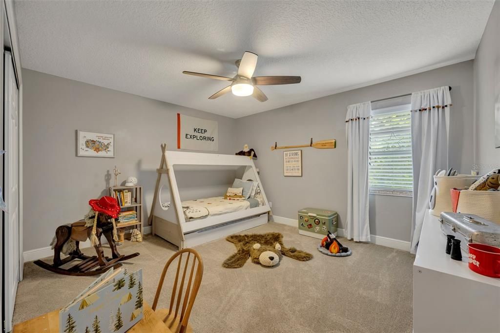 Downstairs guest bedroom