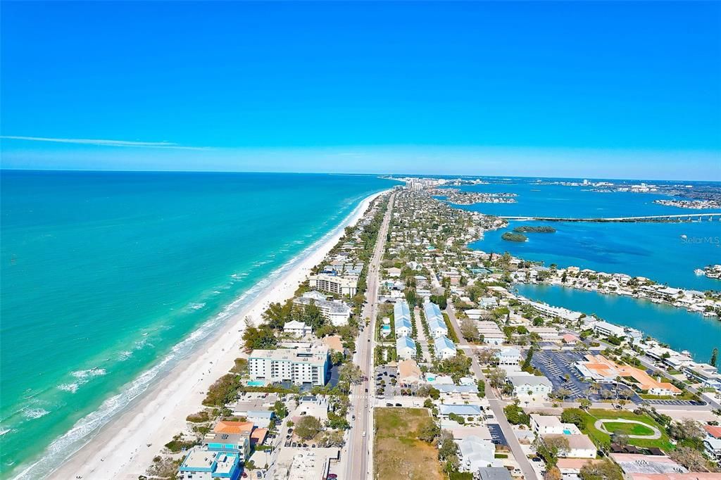 Aerial shot of the Gulf of Mexico!