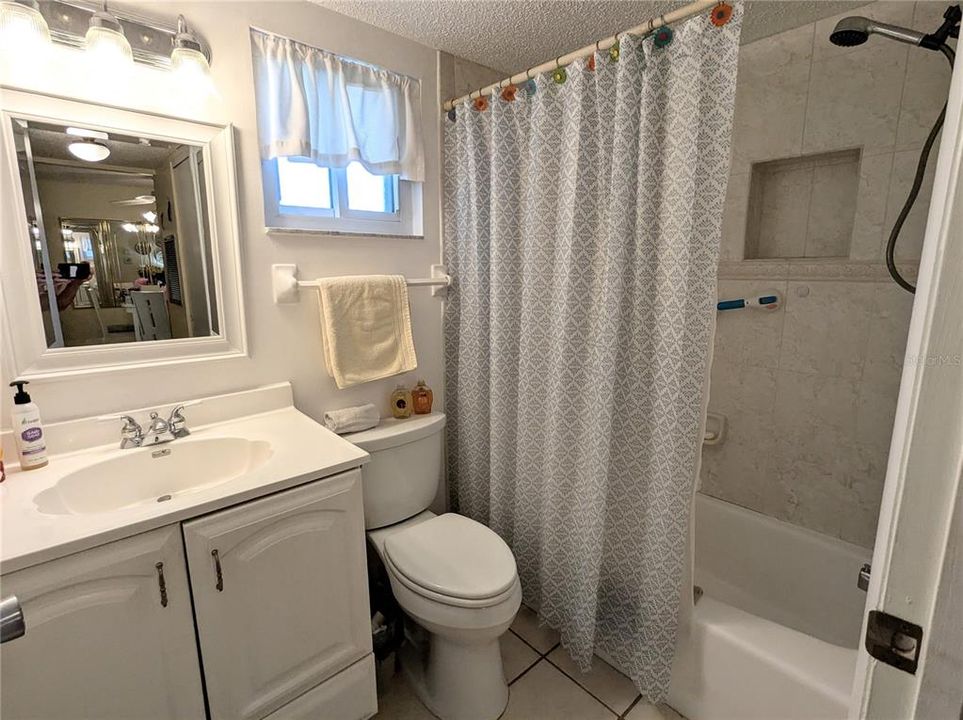 Guest bathroom - also has updated shower, vanity, toilet, window, flooring...