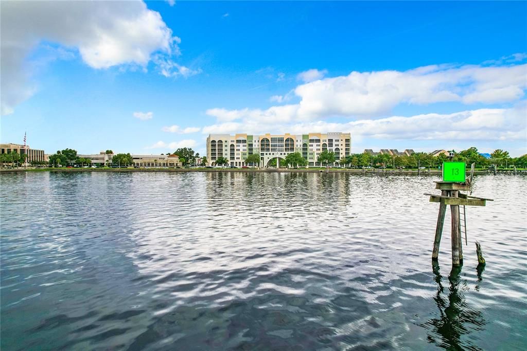 view of building from lake