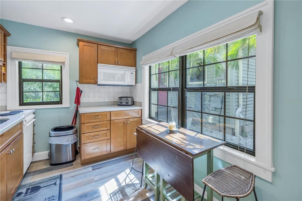 Downstairs duplex kitchen