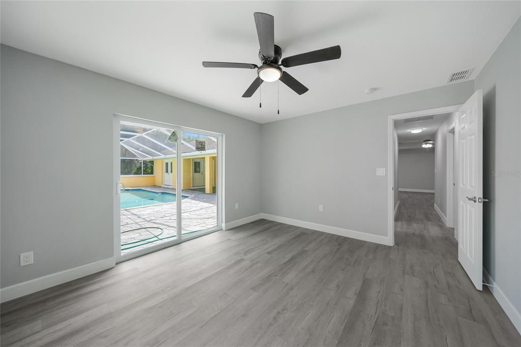 Fourth Bedroom with Pool Access