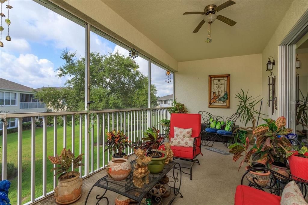 21 x 10 Screened covered porch