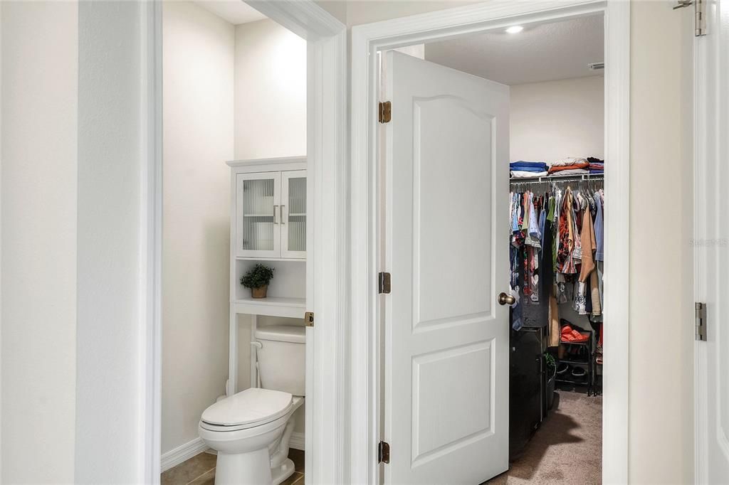 Primary Bedroom with Walk-In Closet and EnSuite Bath