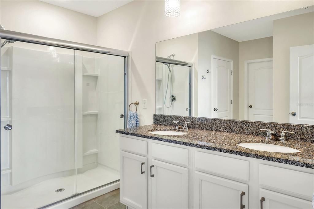 Primary Bedroom with Walk-In Closet and EnSuite Bath