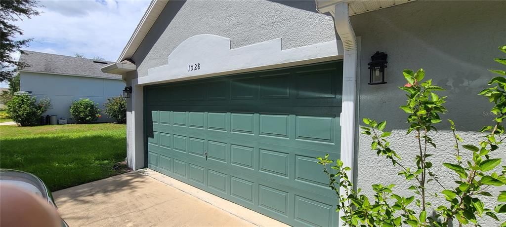 Double garage.