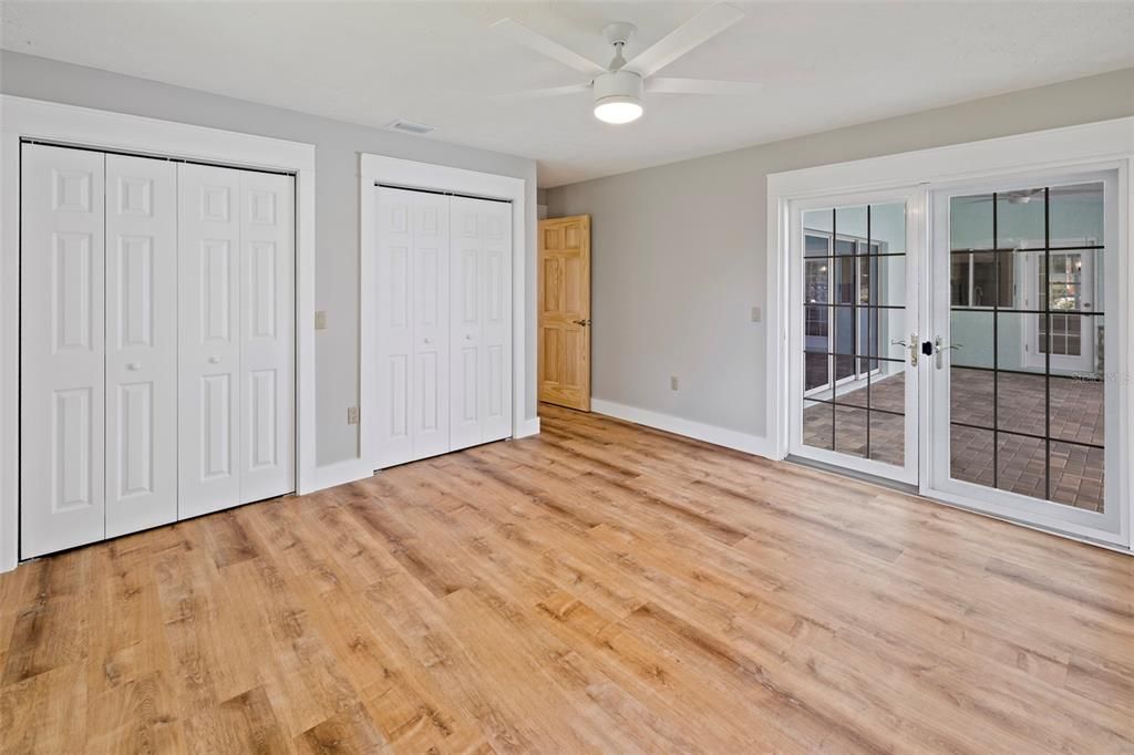 3rd Bedroom with Pool Access