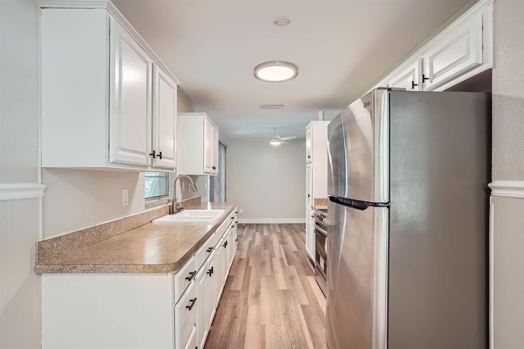 Kitchen from breakfast nook