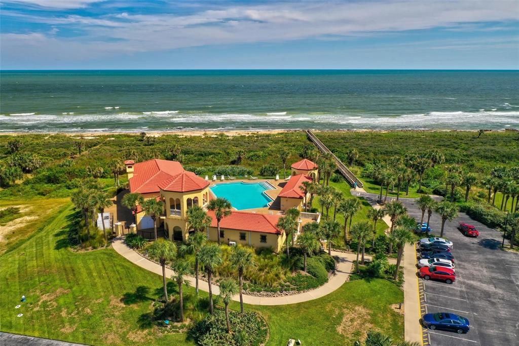 Clubhouse with Plenty of Parking and Boardwalk to our Beautiful Beach