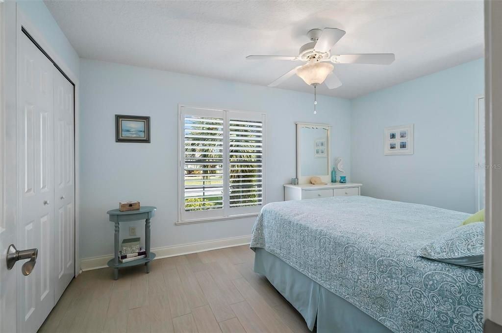 Beautiful Bedroom 3, with Plantation Shutters