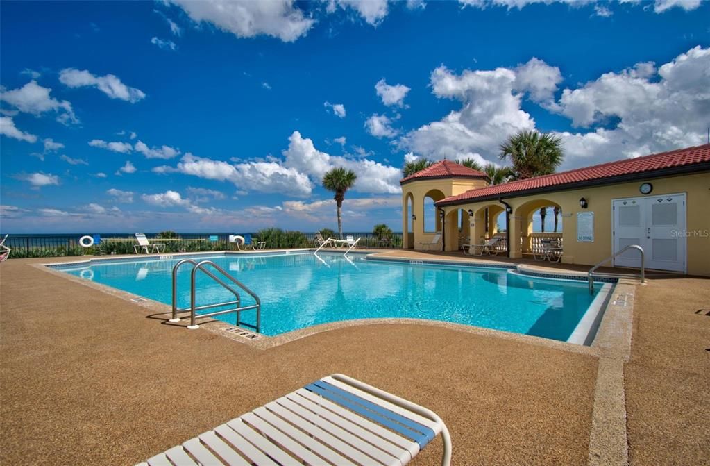 Our Pool (heated in cooler temps)