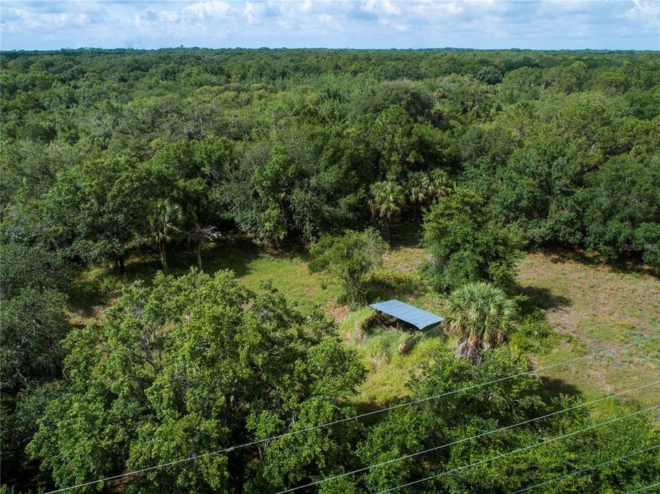 small barn located on property.