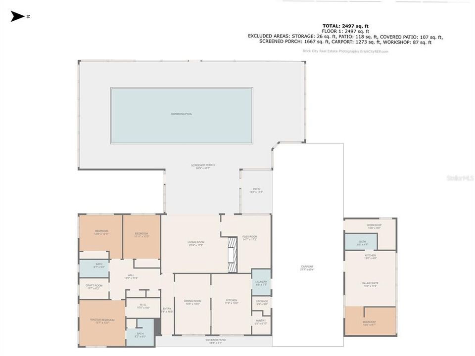 На продажу: $650,000 (4 спален, 3 ванн, 2722 Квадратных фут)