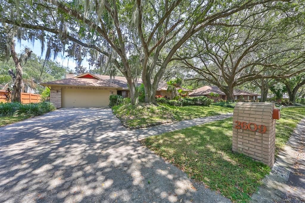 What a wonderful neighborhood!  Street is dead end, which limits traffic, lined with beautiful Oak Trees and sidewalks.