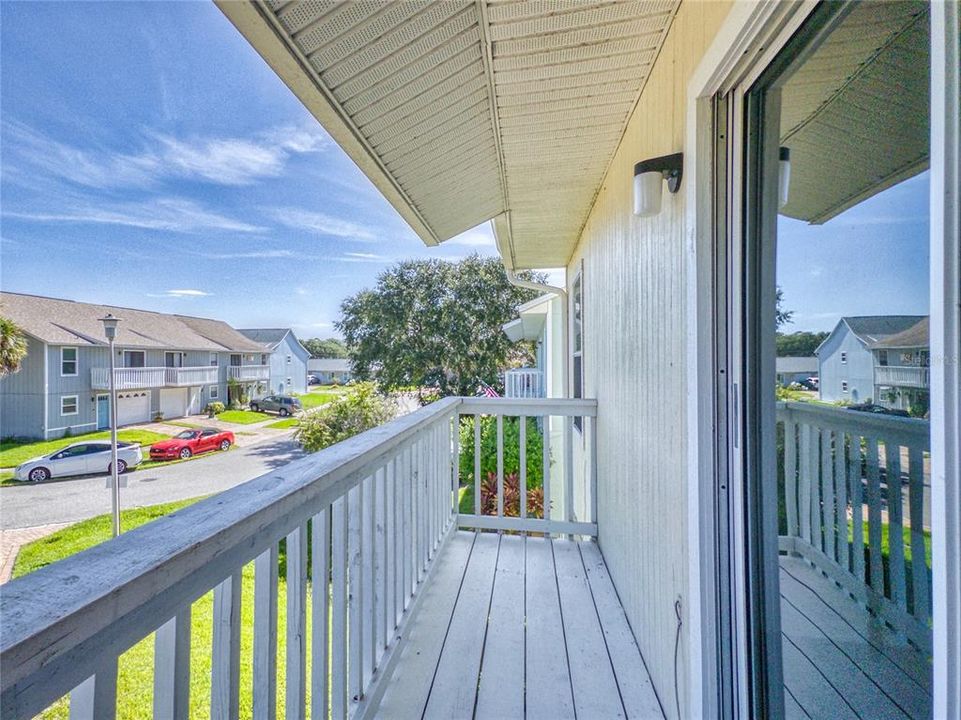 Front balcony