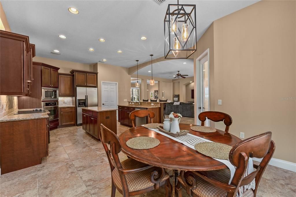 Tons of cabinets and a HUGE pantry