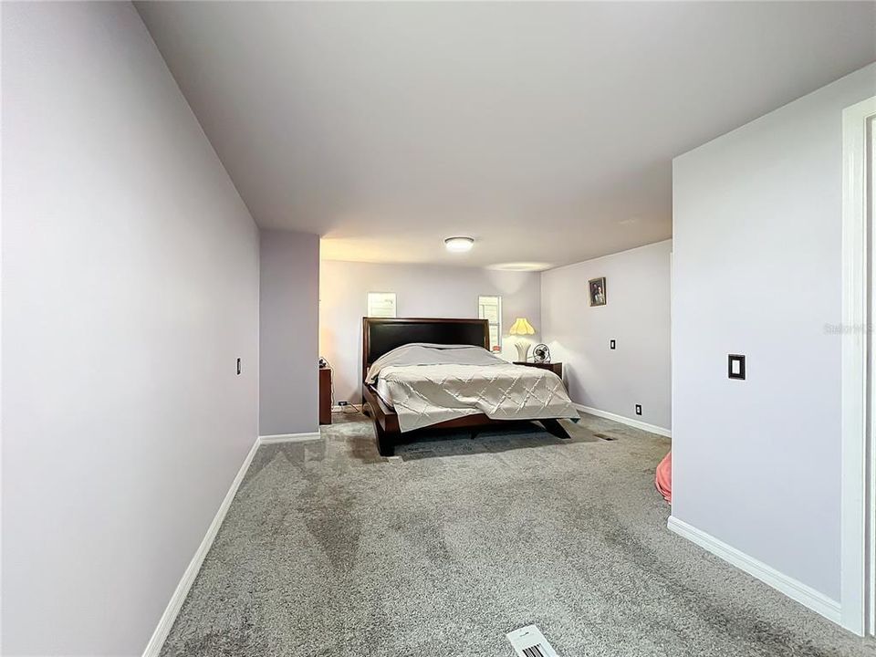 Master bedroom from the sitting area