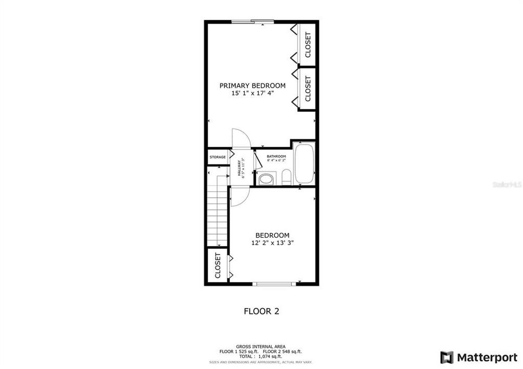 For Sale: $320,000 (2 beds, 2 baths, 1100 Square Feet)