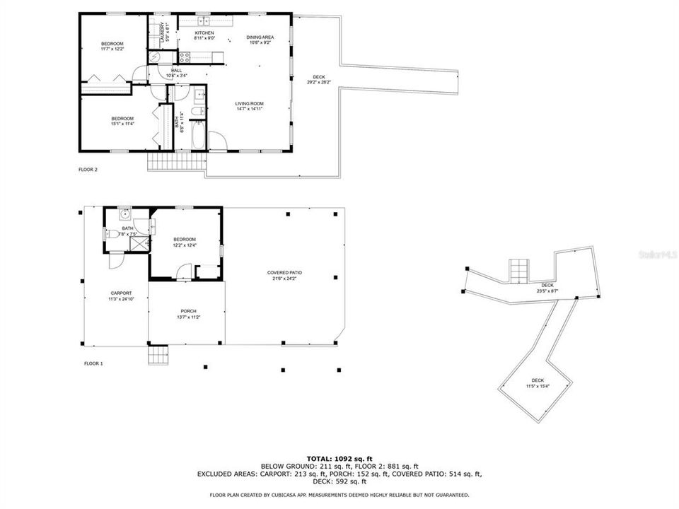 Active With Contract: $399,000 (2 beds, 2 baths, 912 Square Feet)