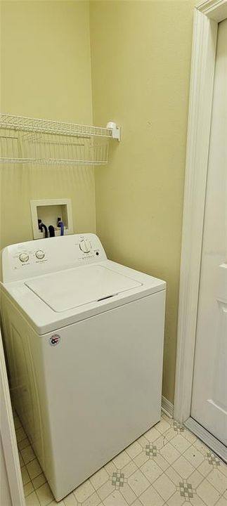 Washer & dryer included!