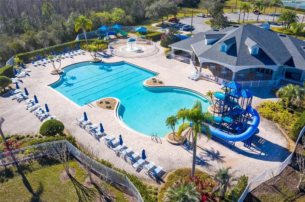 Community Pool w/ Park, Splash pad and Tennis Court