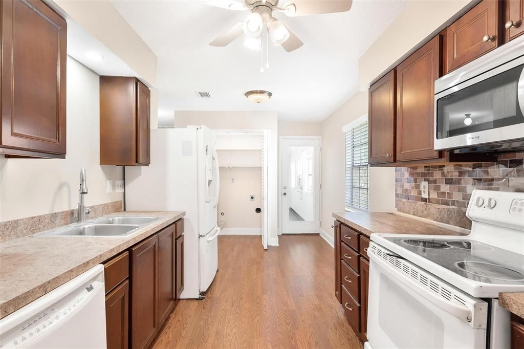 Kitchen with Plenty of Storage