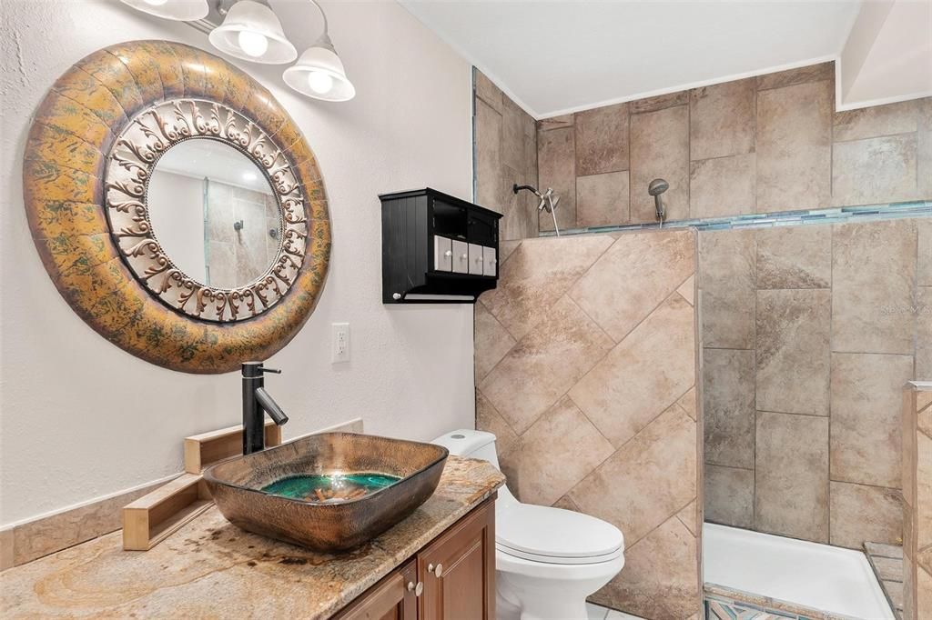 Main Bathroom with Walk-in Shower