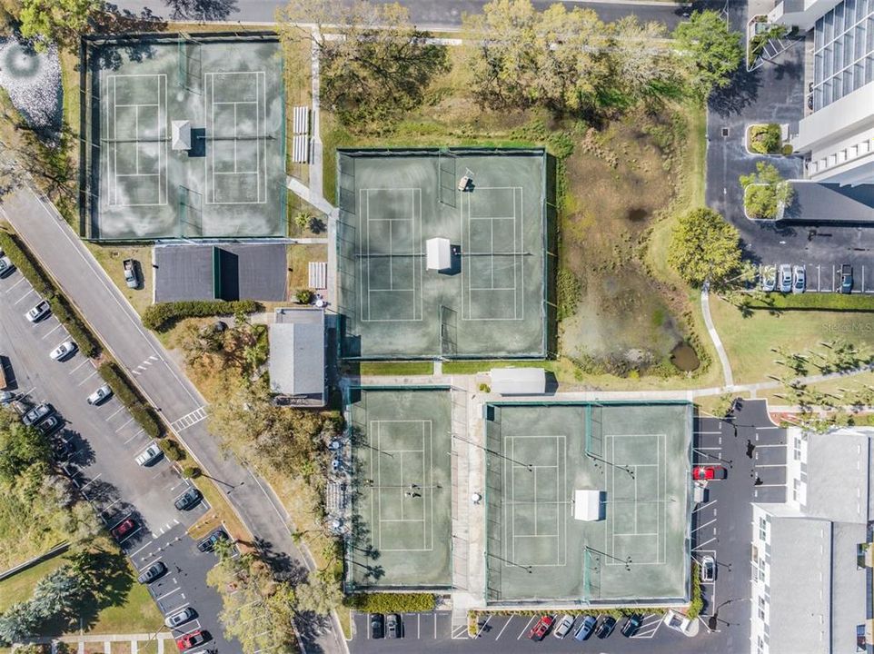 Har-Tru tennis courts