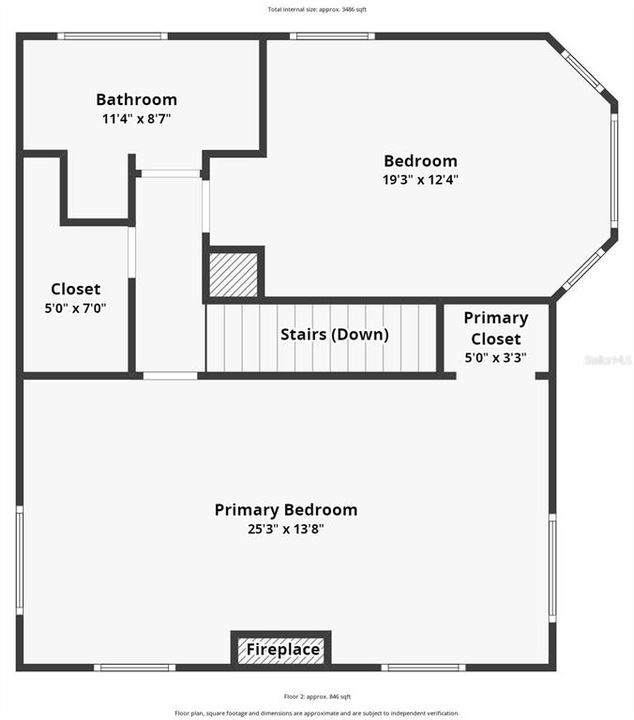 2nd Floor - Primary Home