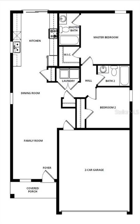 合同活跃: $334,900 (2 贝兹, 2 浴室, 1032 平方英尺)