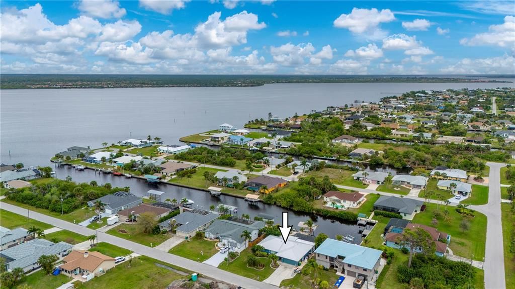 Very quick boating access out to the Myakka River