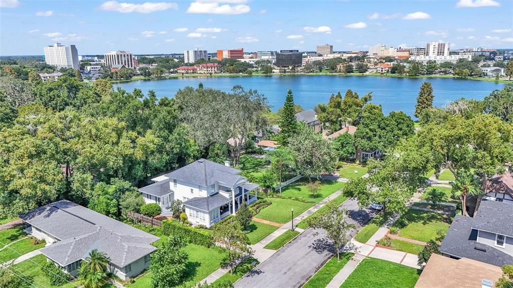 Lake Morton and Downtown Lakeland