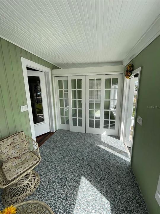 Front Enclosed Porch interior