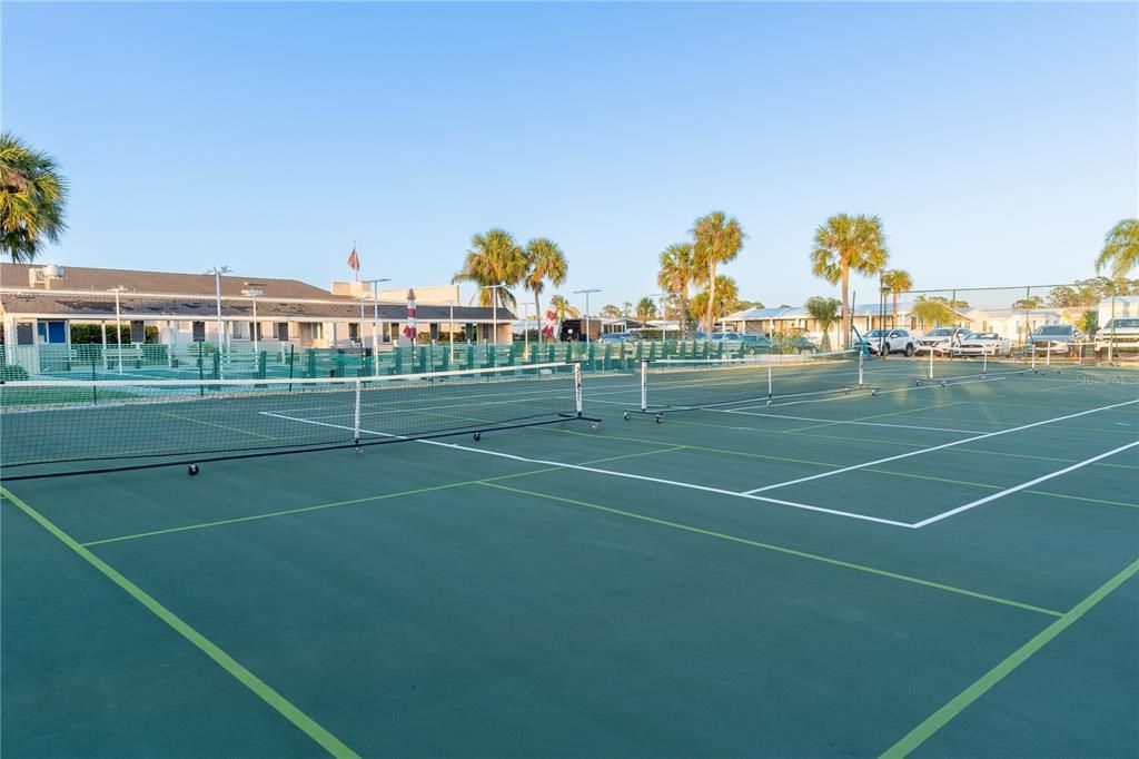 Tennis courts