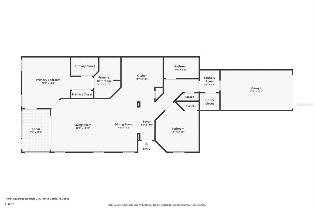 Floor Plan not to scale